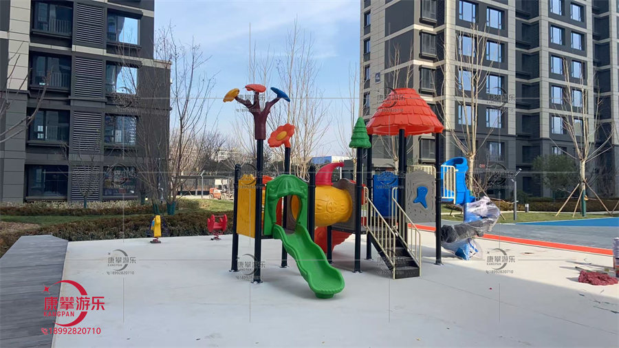 西安浐灞世园会展集中安置房项目游乐设施案例