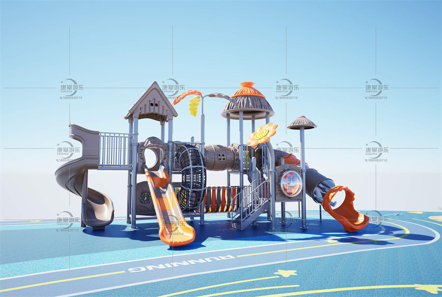 森林儿童滑梯定制款式五