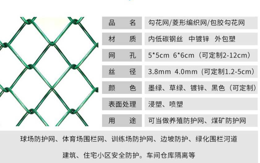 西安羽毛球围栏网网球场围网