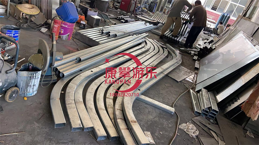 延安市子长县户外廊架景观亭案例