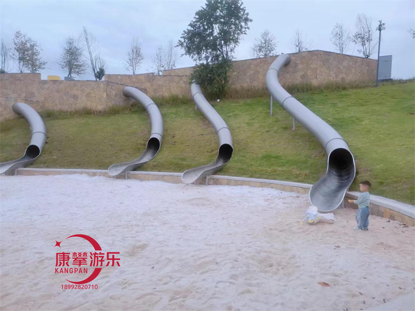 不锈钢滑梯 不锈钢滑梯