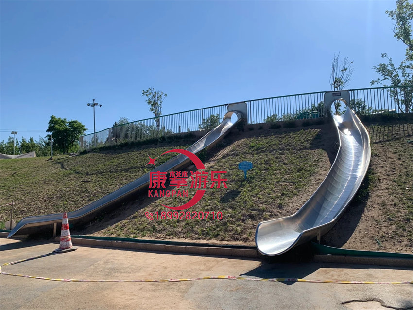 不锈钢滑梯 不锈钢滑梯