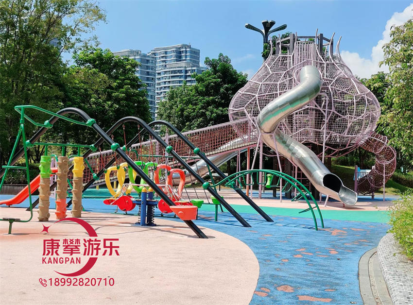 不锈钢滑梯 不锈钢滑梯