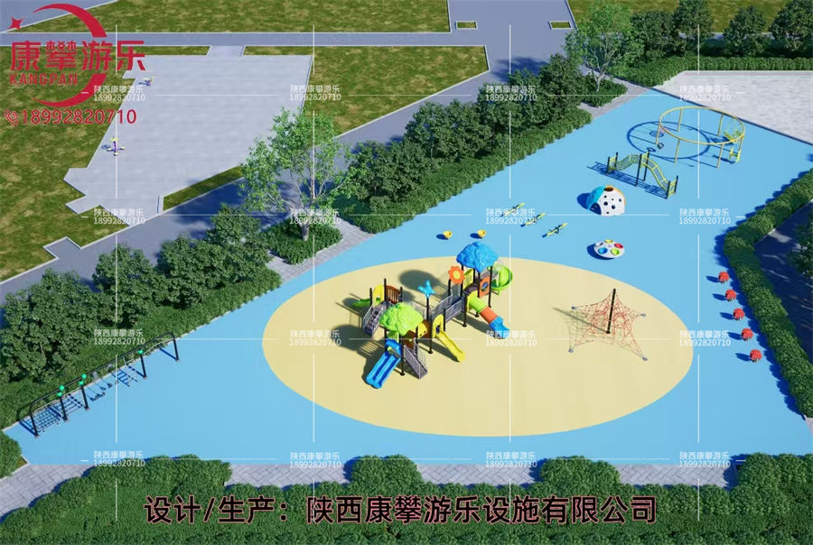 渭南高新区中心广场儿童游乐设施项目