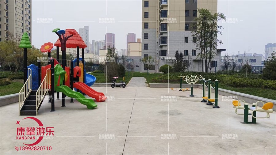 小区滑梯和健身器材 小区滑梯和健身器材