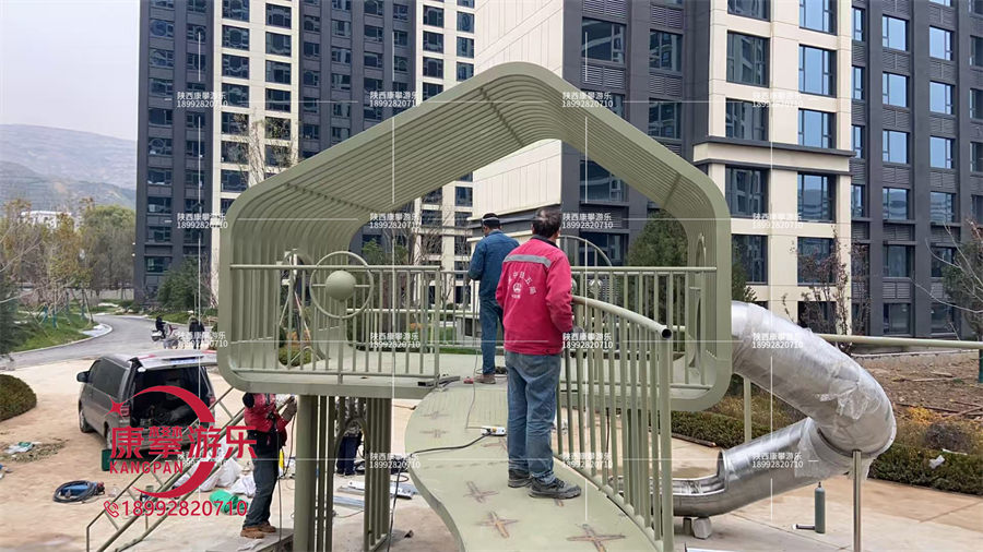 甘肃天水非标游乐设施现场