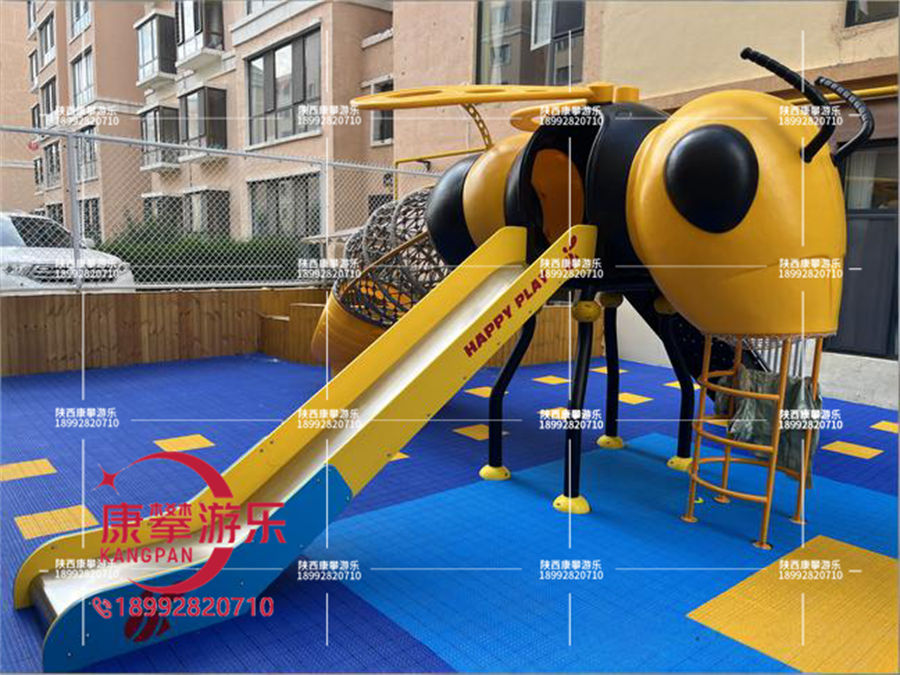 小蜜蜂不锈钢滑梯