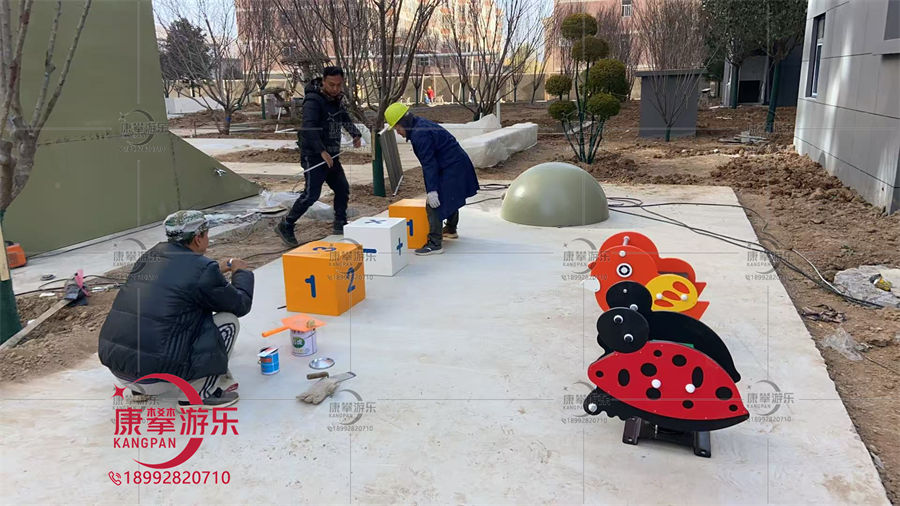 宝鸡陇县某小区儿童游乐设施定制项目