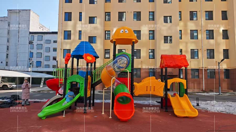 陕西渭南韩城小区项目儿童游乐设施案例