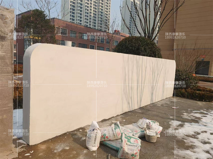 小区景观墙设施