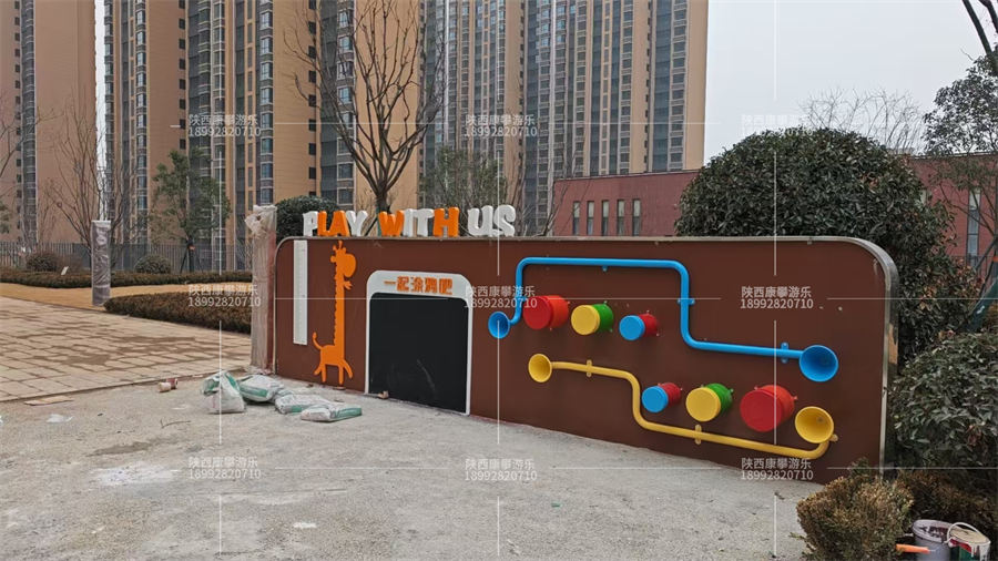 小区景观墙设施