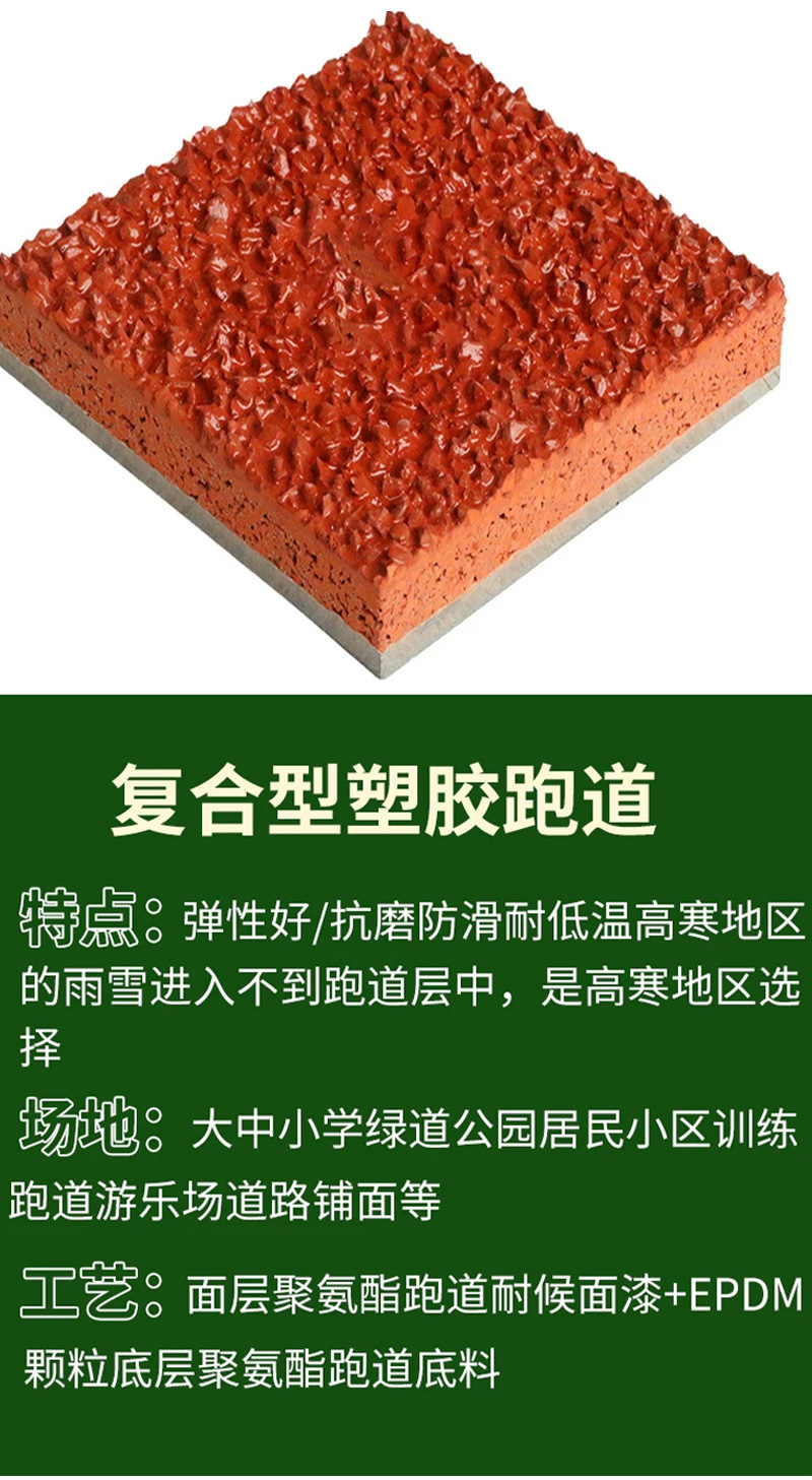 复合型塑胶跑道