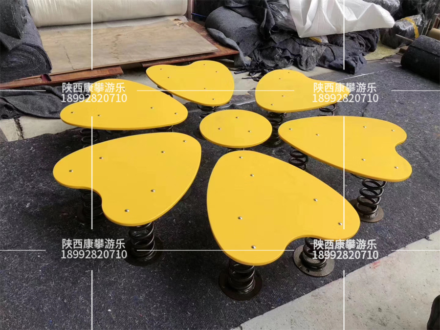 PE板梅花桩 PE板梅花桩